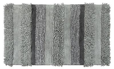 allen + roth 20-in x 32-in Dark Gray Polyester Bath Mat in the