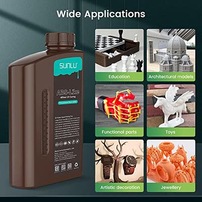 SUNLU ABS-like Resin 1000G,3D Printer Resin,For 4k/6k/8k LCD/DLP