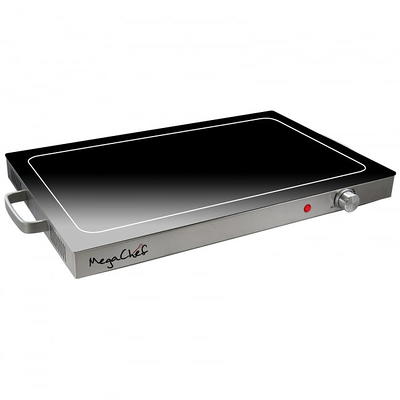 OVENTE Electric Warming Tray w/ Adjustable Temperature Control Perfect for  Buffets, Silver FW170S