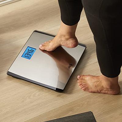 Taylor 550-lb Digital Silver Bathroom Scale in the Bathroom Scales