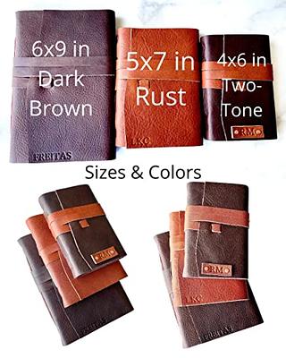 Personalized Leather Recipe Book with Spoon (9x12 inch Refillable, Recipe  Template pages, Dark Brown Leather Cover) - Yahoo Shopping