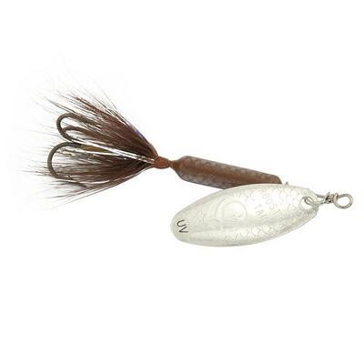  Wordens Rooster Tail Lure, 1/4-Ounce, Tinsel Rainbow