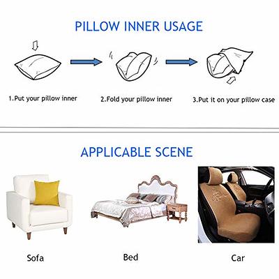 patdrea Linen Decorative Throw Pillow Covers Set Soft Durable Cushion Cases  Pillowcase for Couch Bedroom Car Living Room 18x 18,2PCS - Yahoo Shopping