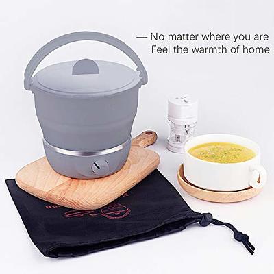 Foldable Electric Cooker Hot Pot Food Boiling Water Steamer for