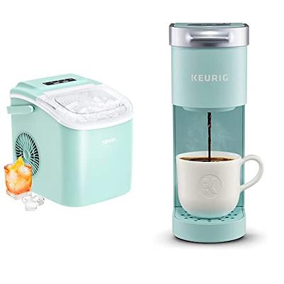 Famiworths Iced Coffee Maker, Hot and Cold Coffee Maker Single Serve for K  Cup and Ground, with Descaling Reminder and Self Cleaning, Iced Coffee