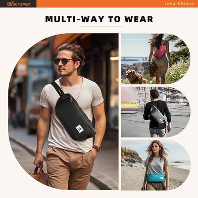 Men's Bum bag: how to wear