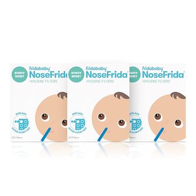 Frida Baby Nasal Aspirator NoseFrida the Snotsucker with 24 Extra Hygiene  Filters : Baby 