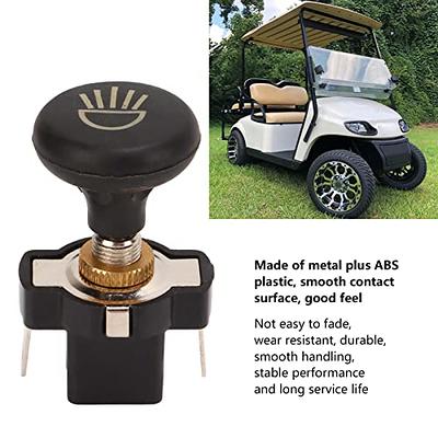  Universal 12V Car Push Pull Headlight Switch Button,Suitable  for Golf Cart Club Car EZGO Yamaha : Automotive