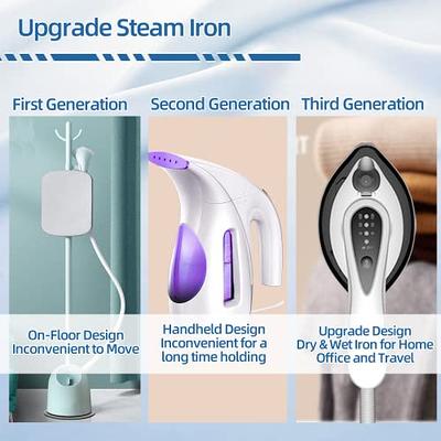 Conwang Mini Steamer Travel Iron, Portable Steamer for Clothes Portable  Steamer Travel Iron, Micro Steam Iron Mini Handheld Steamer Support Dry And  Wet Ironing for Home Travel - Yahoo Shopping