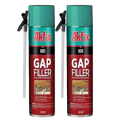 Akfix 805 Spray Foam Insulation Can - Waterproof Sealant with Straw,  Expanding Polyurethane Foam Insulation Spray for Window and Door & Big Gaps  and Cracks | 2 Pack, 25.3 Oz. - Yahoo Shopping