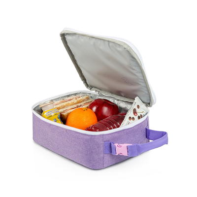 Bentgo Kids Chill Lunch & Snack Box with Removable Ice Pack, Purple