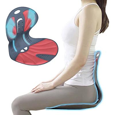 Curble Chair Teenager] Ergonomic Lower Back Chair Support, Lumbar Support  Back Posture Corrector (Blue) - Yahoo Shopping