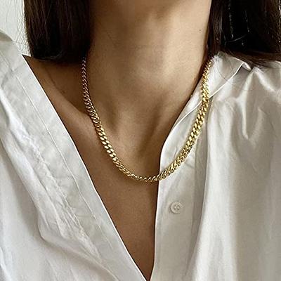 Thin Miami Cuban Chain 26 Inches by PAVOI