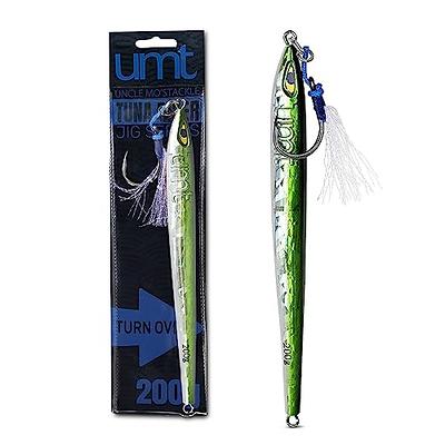 200g Tuna Riser Fishing Jig, Green & White - Advanced for Saltwater  Offshore – Single Pack - Yahoo Shopping