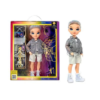 Rainbow High Aidan- Purple Boy Fashion Doll. Fashionable Outfit