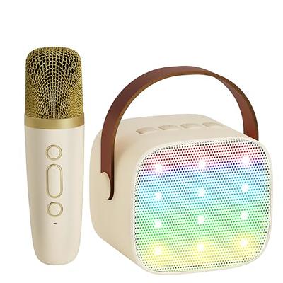 YLL Kids Karaoke Machine, Portable Bluetooth Speaker with Wireless