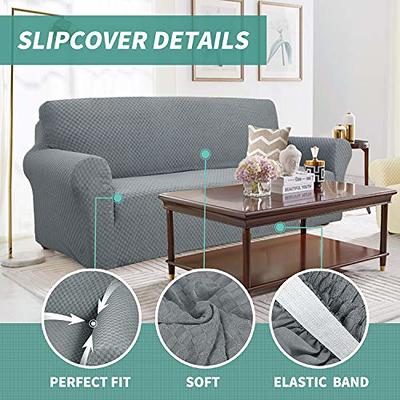 Thicken Plush Anti-Slip Sofa Cushion Backrest Cover For Living Room, Modern  And Simple Design, Pet Stain Resistant, L-Shaped Sofa And 1/2/3/4-Seat Sofa  Cushion Cover, 1pc