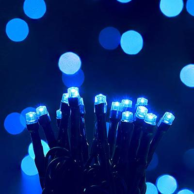 Christmas Lights Color Changing Indoor Lights 11 Modes 200LED 66ft Fairy  Twinkle LED Lights with Remote for Xmas Decor Party Tree Yard Porch Garden  Wedding Decorations Blue and Green 