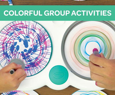 Crayola Spin & Spiral Art Station Activity Kit : Target