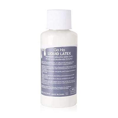 Liquid Latex 4 oz Pro Grade Brushable Thick Latex for Makeup Special FX Prosthetics Halloween Masks and More!
