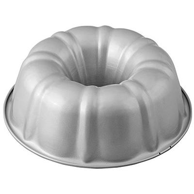 Wilton Bakeware 24-Cavity Fluted Tube Pan, Black, Mini