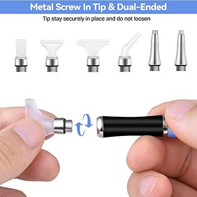 Benote Metal Diamond Art Painting Pen Screw in Tip, Ergonomic Diamond Drill  Pen Tools 5D Diam Review 