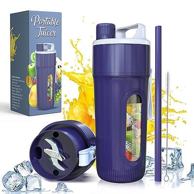 Portable Blender USB Rechargeable Juicer Cup Smoothies Mixer Fruit Machine