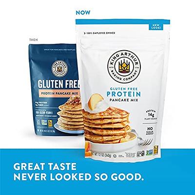 King Arthur Flour Gluten Free Protein Pancake Mix, Non-GMO Project  Verified, No Sugar Added, Non-Dairy, 12 Oz - Yahoo Shopping