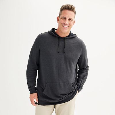 Men's Big & Tall Sonoma Goods For Life® Double Knit Hoodie, Size: 2XB,  Black - Yahoo Shopping