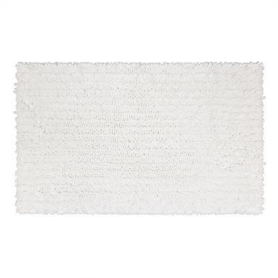 Mohawk Home Metaphor Bath 24-in x 60-in Silver Polyester Bath Runner in the Bathroom  Rugs & Mats department at