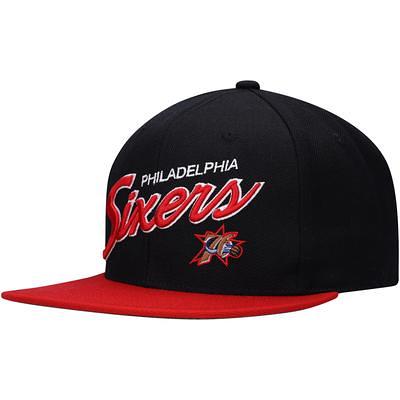 Youth Mitchell & Ness Royal/Red New York Giants Retro Script Snapback Hat