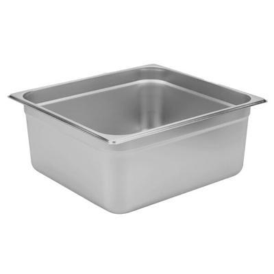 Choice 1/3 Size 2 1/2 Deep Anti-Jam Stainless Steel Steam Table