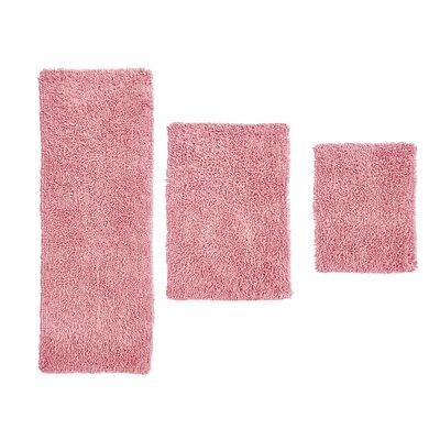 Marylee Rectangle 100% Cotton Reversible 2 Piece Bath Rug Set Red Barrel Studio Color: Ivory