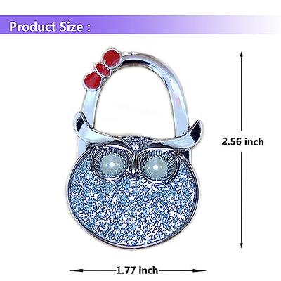 kwmobile Purse Hanger - Set of 2 Purse Hook for Table - Folding Handbag  Hanger - Portable Table Bag Holder for Restaurant Bar - Silver : :  Home