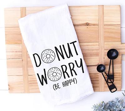 Handmade Funny Kitchen Towel - 100% Cotton Funny Hand Towel Donut Puns -  28x28 Inch Perfect for Chef Housewarming Christmas Mother's Day Birthday  Gift (Donut Worry) - Yahoo Shopping