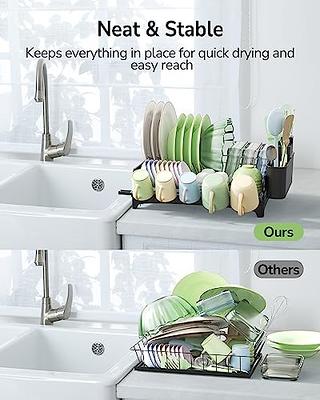 ULG Dish Drying Rack Over Sink for Kitchen