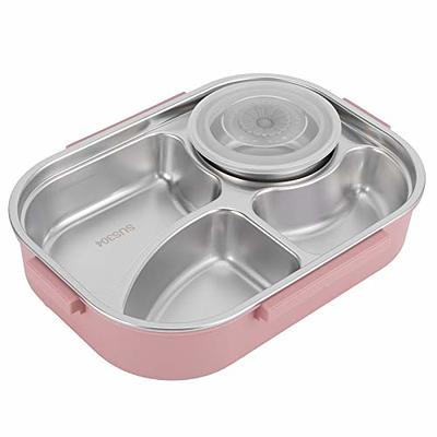 LLXIAO Stainless Steel Bento Box Adult Lunch Box with lunch bag, Stackable  Lunch Box Containers for Adult, Bento lunch Box with Dividers (C) - Yahoo  Shopping