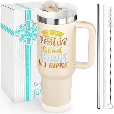 Christian Art Gifts Stainless Steel Double Wall Vacuum Sealed Insulated Water Bottle for Men and Women: All Things Are Possible - Matthew 19:26