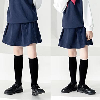 Black Plain 3 PACK School Uniform Sheer to Opaque Tights Girl's 9 - 16  Years