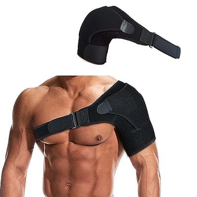 Shoulder Brace for all with ICE PACK includes - Rotator Cuff Support Brace  With Soft Underarm Pad for Shoulder Pain Relief and Compression Sleeve for  Shoulder Injury - Yahoo Shopping