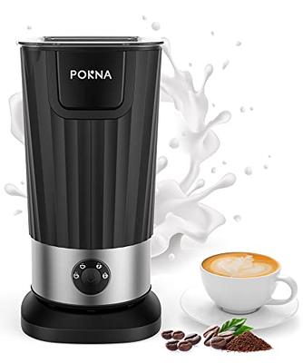 Gevi Milk Frother, 4 in 1 Automatic Electric Milk Steamer, Cold and Hot Milk  Foam Maker & Milk, Chocolate Warmer for Cappuccino, Hot Chocolates,  Macchiato, Latte, NTC Temperature Control System, Black - Yahoo Shopping