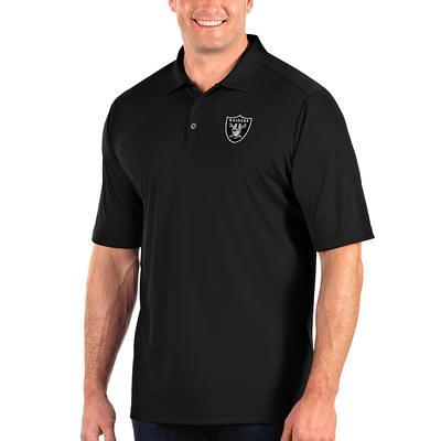 Men's Antigua White/Black Chicago Bears Groove Polo Size: Medium