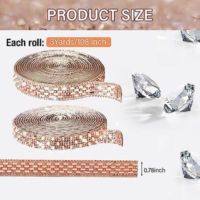 Self Adhesive Rhinestone Trim Tape Diamond Ribbon DIY Strips Sticker 1  Meter New