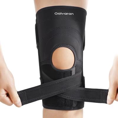 Hinged Knee Brace - Adjustable Knee Support Brace for Men and Women -  Patellar Stabilizer, Arthritis Pain Relief, ACL, PCL, MCL, Meniscus Tear 