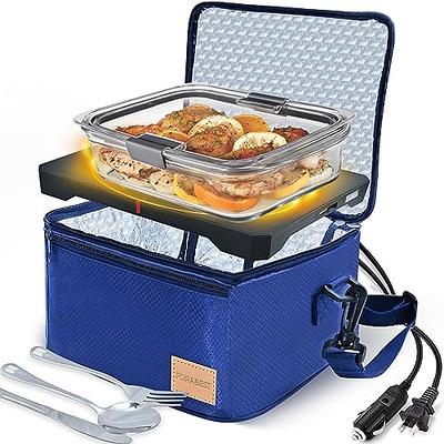 Electric Lunch Box Food Warmer Leak Proof Portable Food Heater Camp Travel