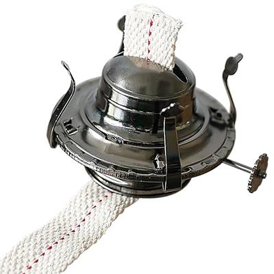 Oil Lamp Mate 50 Feet Roll 1/4 Round Cotton Oil Lamp Wicks Burner - Yahoo  Shopping