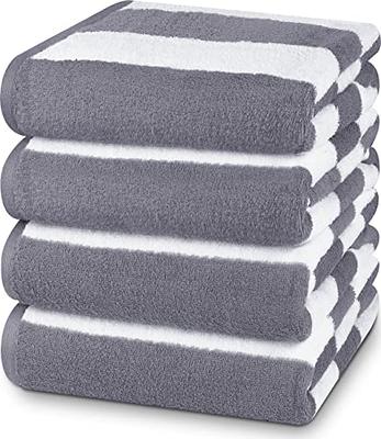 Buy Utopia Towels Premium 8 Piece Towel Set (Grey) - 2 Bath Towels