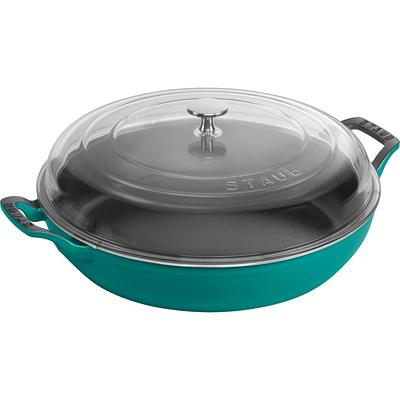 Viking 3-in-1 8.6 Quart Die Cast Oval Roaster with Glass Basting Lid