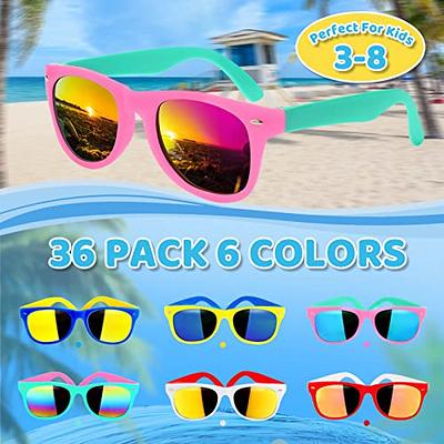36 Pack 80's Style Neon Party Sunglasses - Fun Gift, Party Favors, Party  Toys, Goody Bag Favors