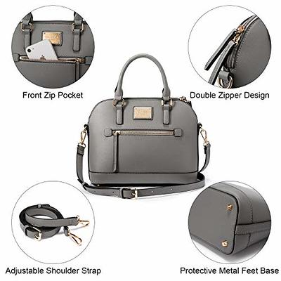 Metallic Double Handle Dome Bag